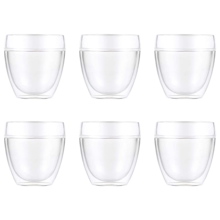 Pavina Outdoor dubbelwandig plastic glas 6-pack - 25 cl - Bodum