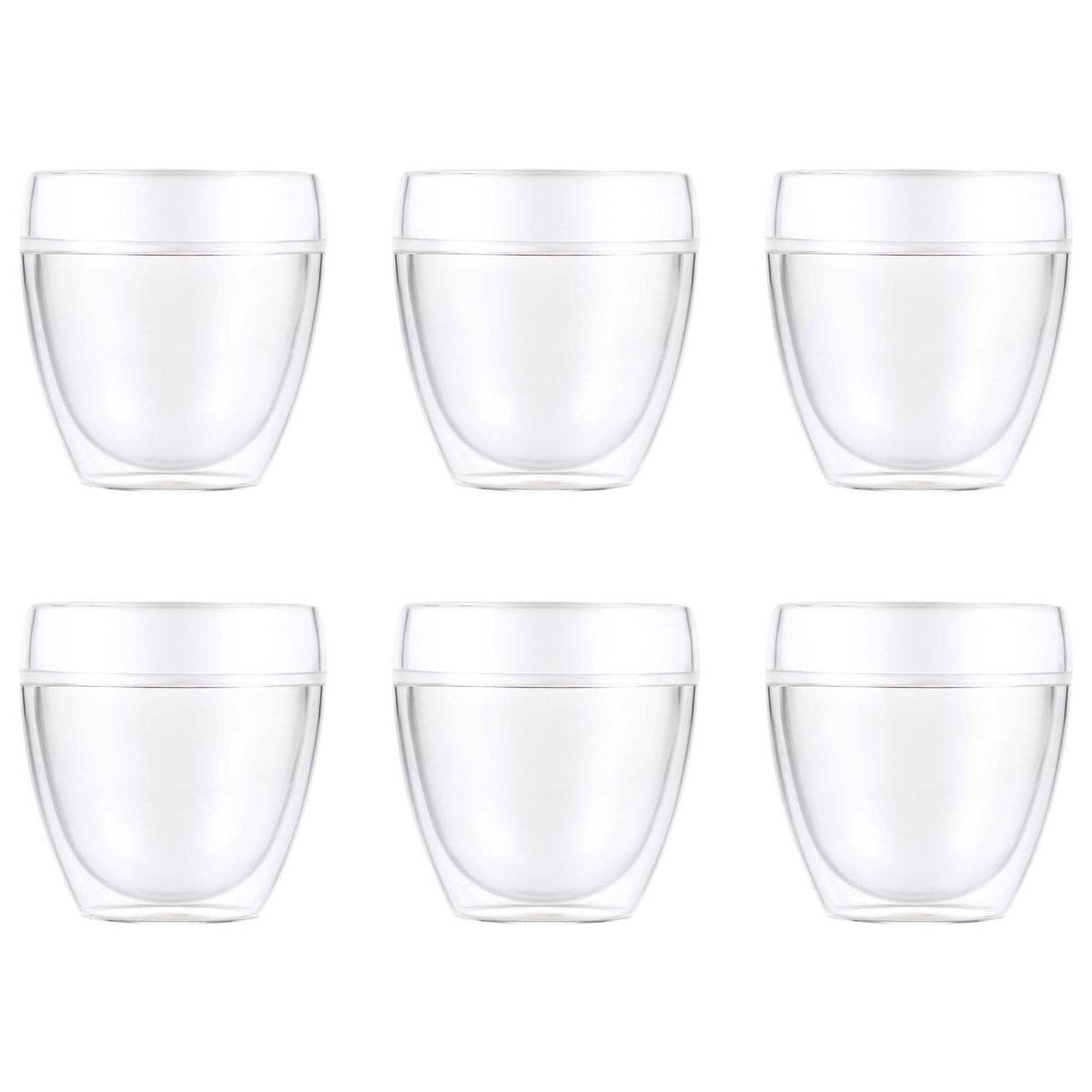 Bodum Pavina Outdoor dubbelwandig plastic glas 6-pack 25 cl