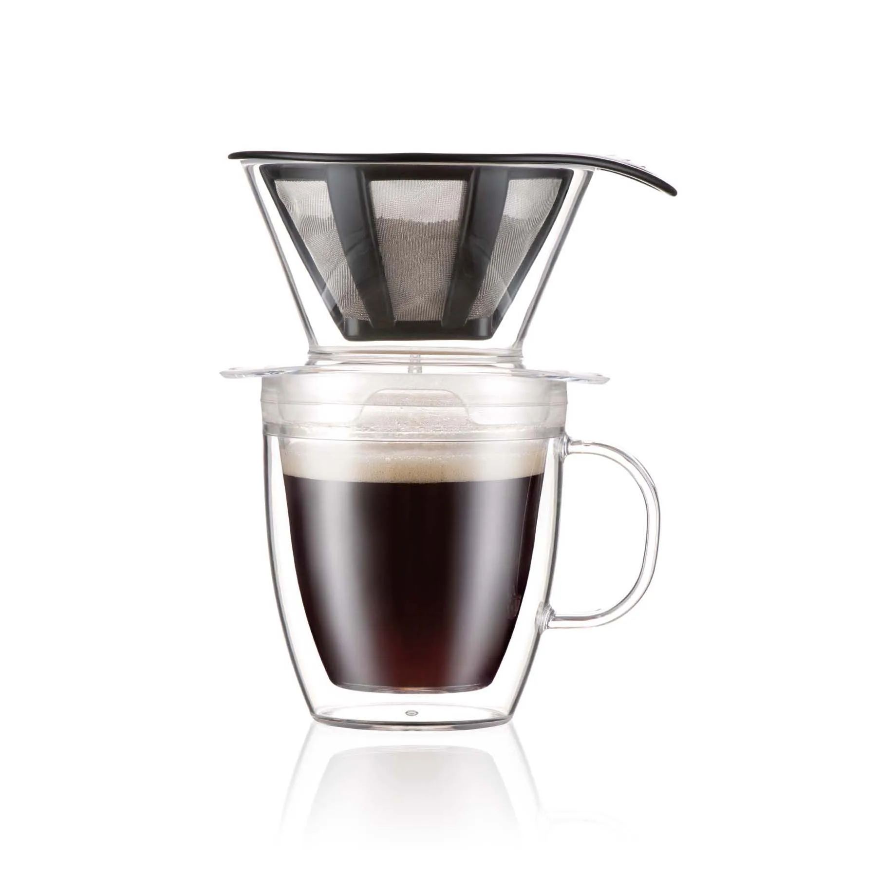 Pour Over koffiefilterhouder 35 cl, Transparant Bodum
