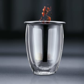 Tea For One glas met theezeef - zwart - Bodum