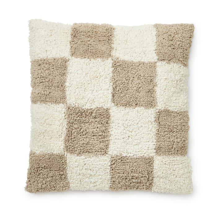 Claudia kussensloop 45x45 cm - Beige-wit - Boel & Jan