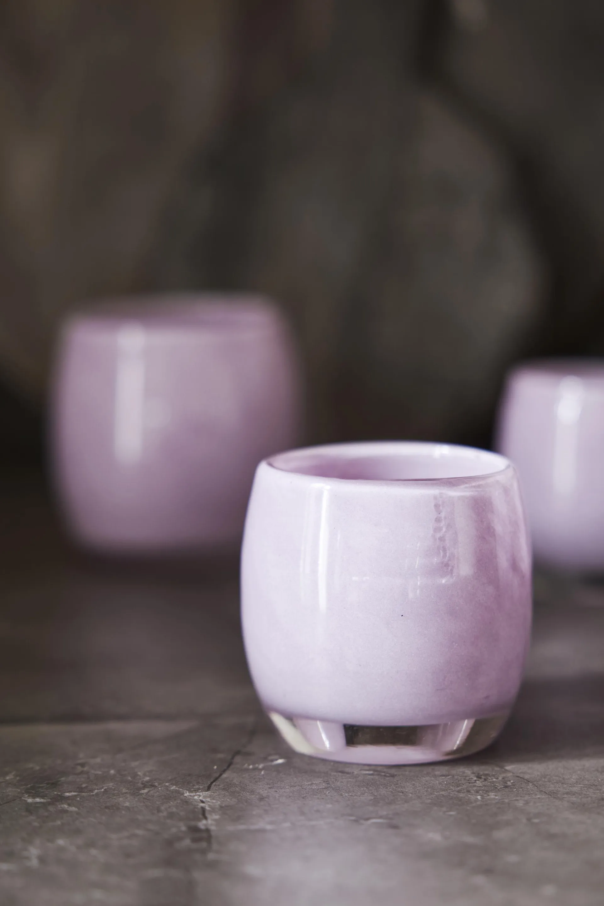 Goya waxinelichtjeshouder Ø10 cm, Paars Boel & Jan