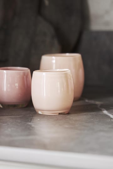 Goya waxinelichtjeshouder Ø10 cm - Roze - Boel & Jan