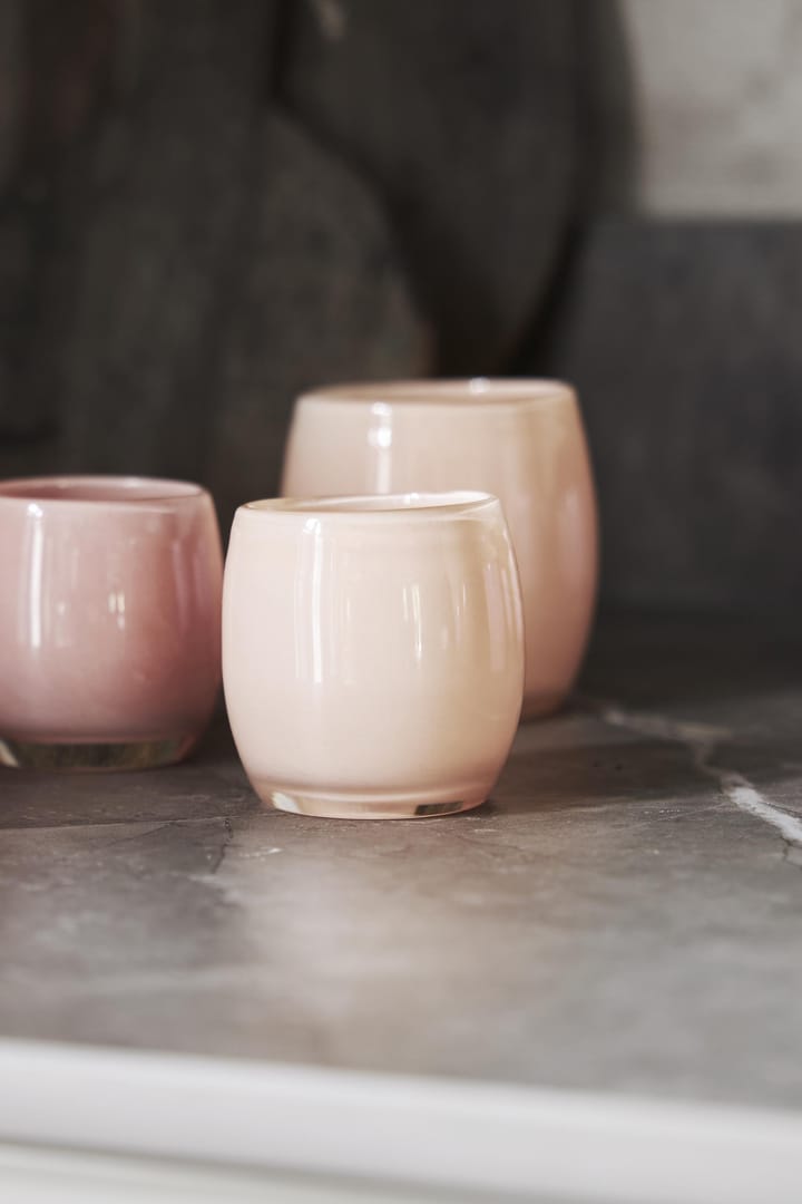 Goya waxinelichtjeshouder Ø10 cm, Roze Boel & Jan