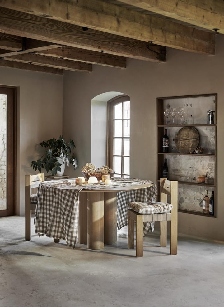 Grete tafelkleed 135x250 cm - Beige - Boel & Jan