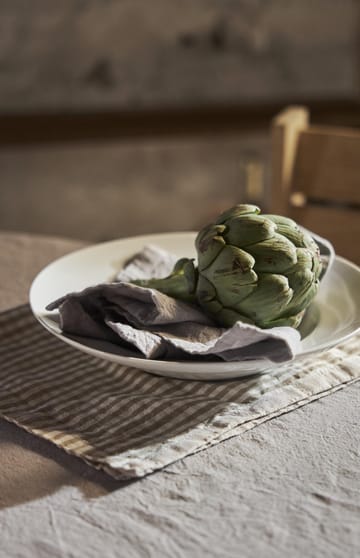 Lundgren servet 40x40 cm 2-pack - Beige - Boel & Jan