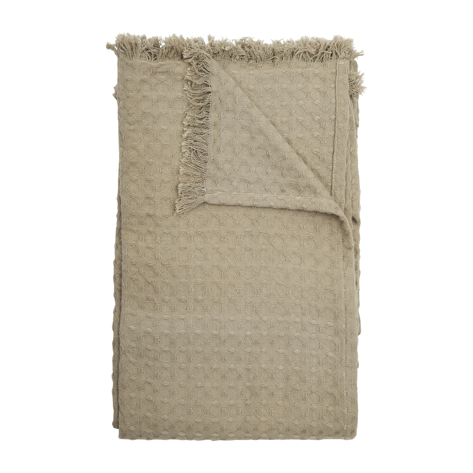 Mellby plaid 120x150 cm, Beige Boel & Jan
