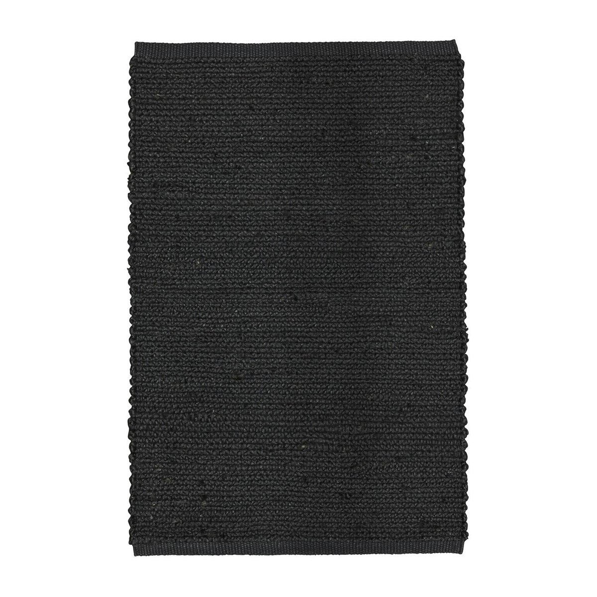 Boel & Jan Merida jute vloerkleed zwart 60x90 cm | Scandinavisch Interieur | Vloerkleden van natuurlijke vezels | Zwart
