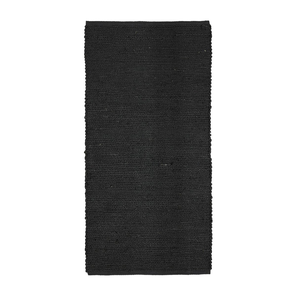Boel & Jan Merida jute vloerkleed zwart 70x140 cm