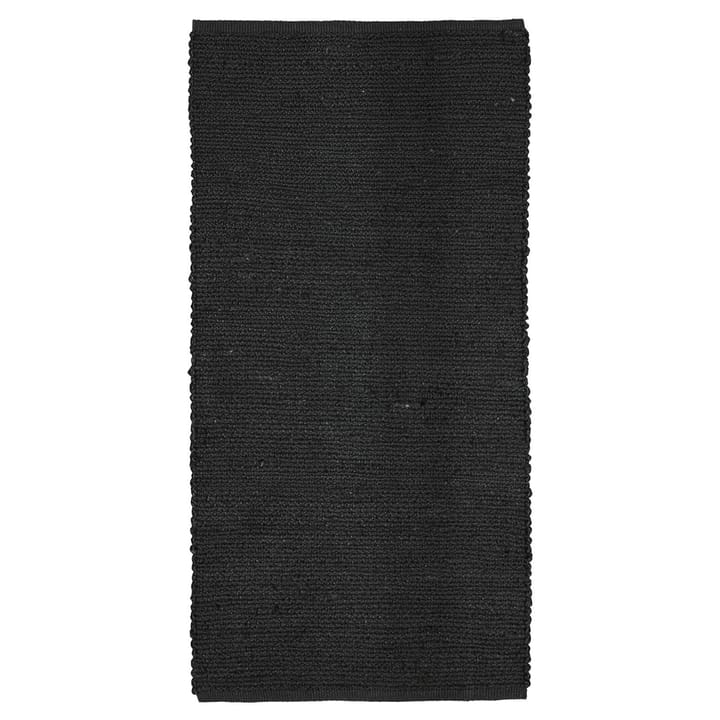 Merida jute vloerkleed zwart - 70x200 cm - Boel & Jan