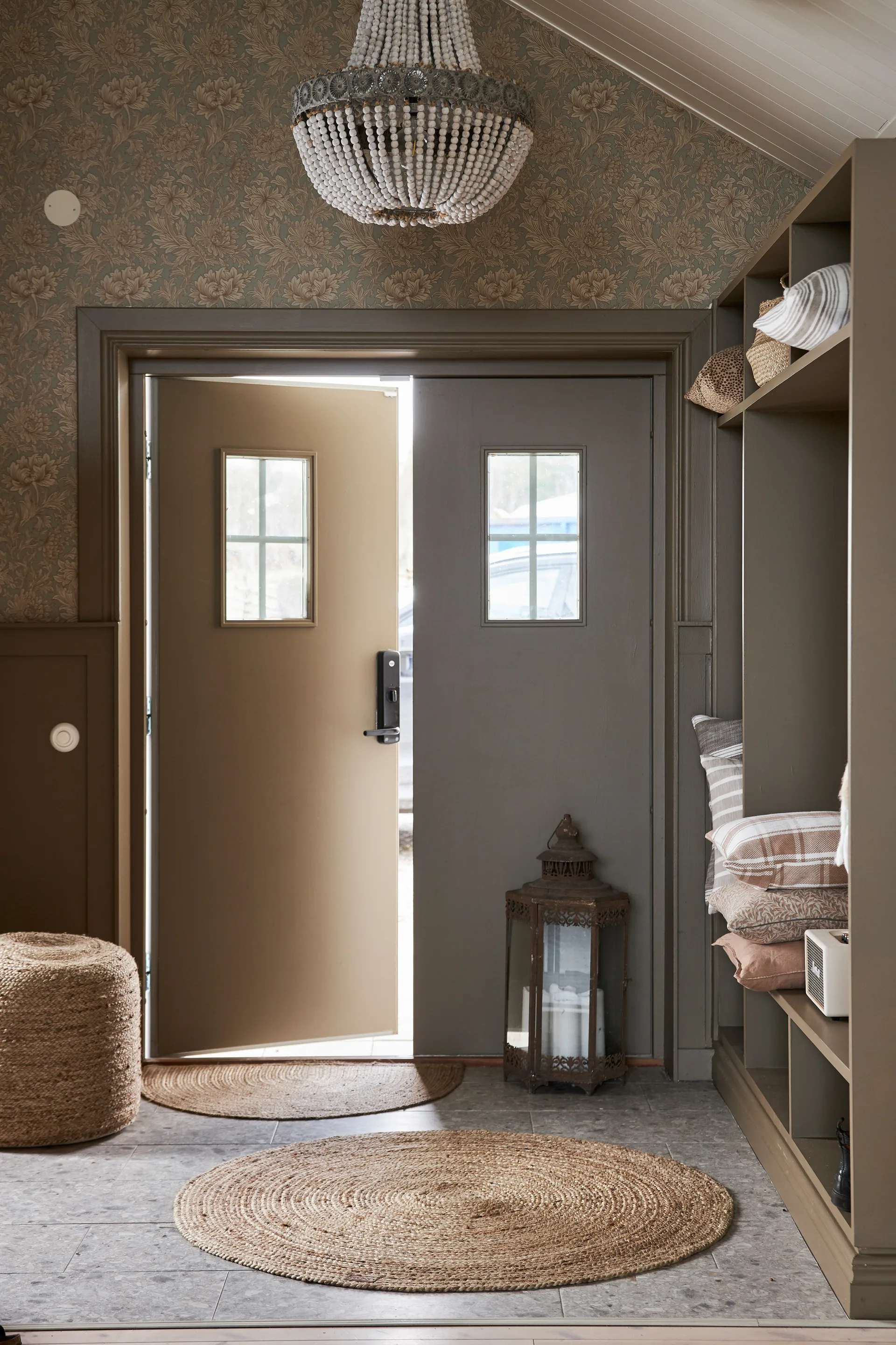 Merida rond jute vloerkleed, 120 cm Boel & Jan