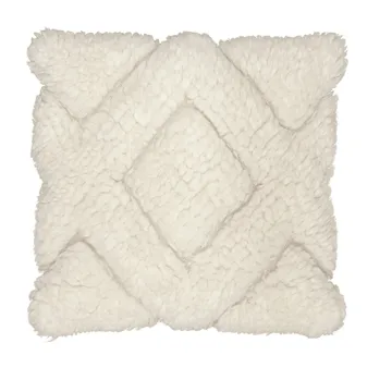 Molly kussenhoes katoen 45x45 cm - Offwhite - Boel & Jan