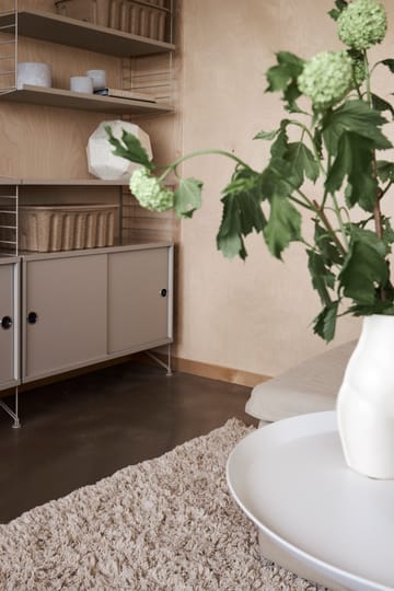 Noma katoenen vloerkleed 70x200 cm - Beige - Boel & Jan