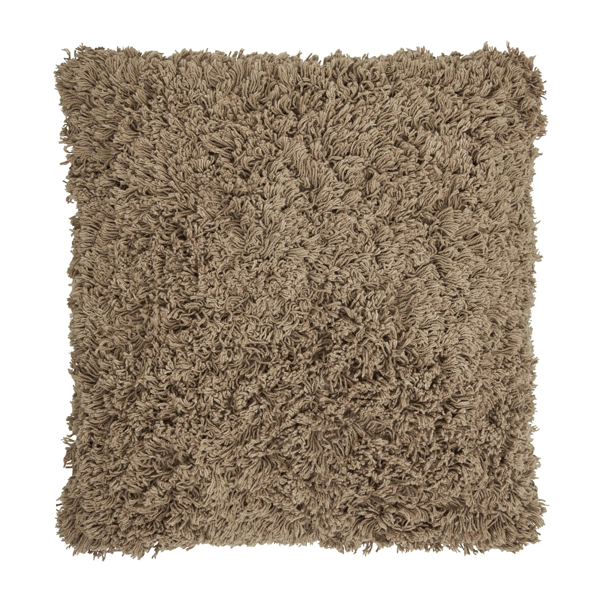 Noma kussenhoes katoen 45x45 cm, Bruin Boel & Jan