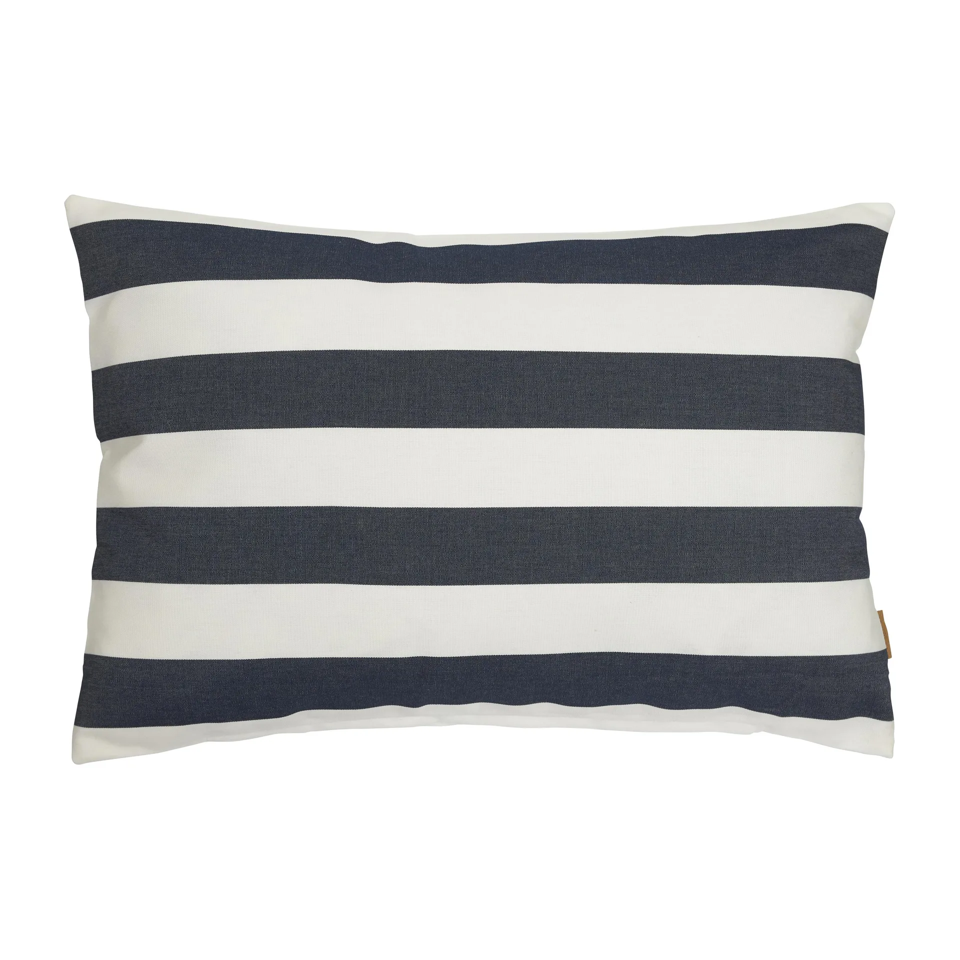 Outdoor stripe kussenhoes 40x60 cm, Blauw Boel & Jan