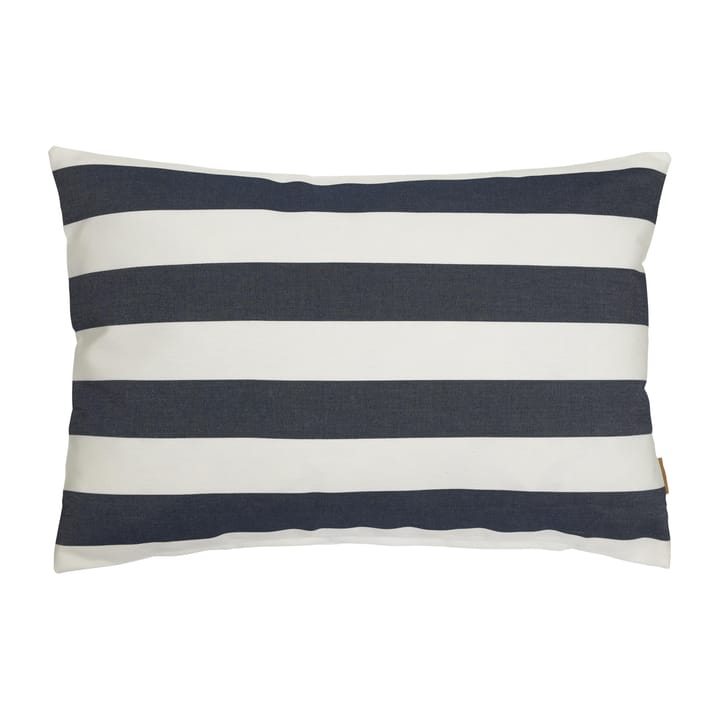 Outdoor stripe kussenhoes 40x60 cm - Blauw - Boel & Jan