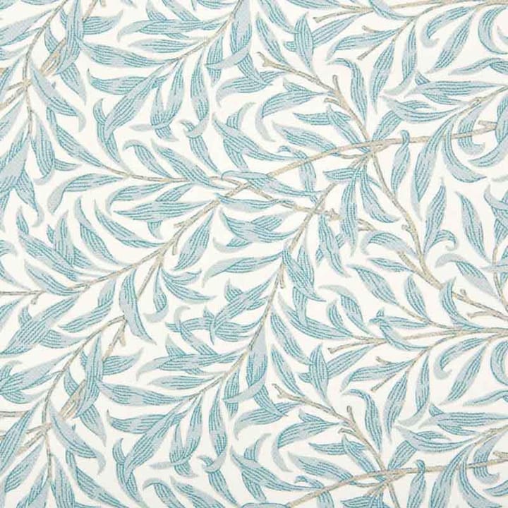 Ramas stof - Turquoise-wit - Boel & Jan