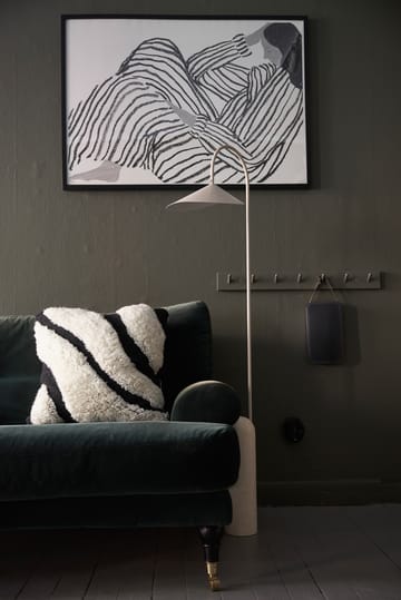 Rio kussenhoes katoen 48x48 cm - Zwart - Boel & Jan