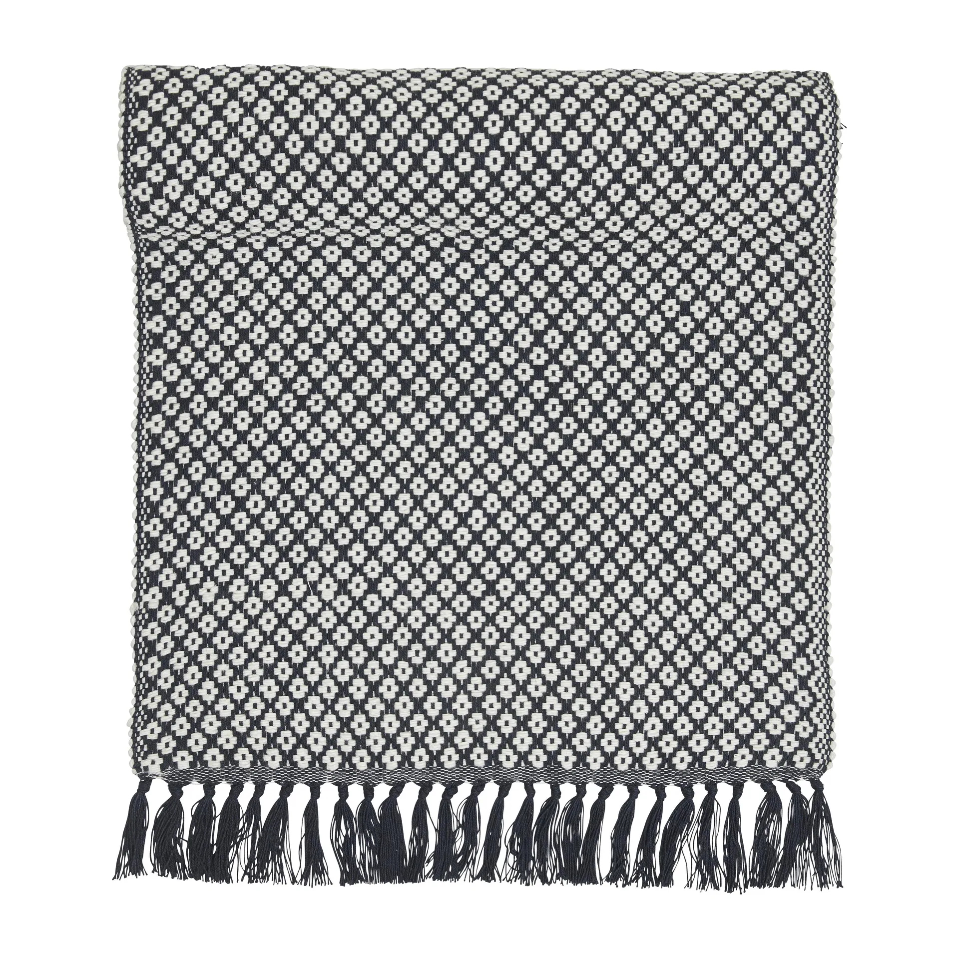 Roslagen tafelloper 35x120 cm, Blauw Boel & Jan