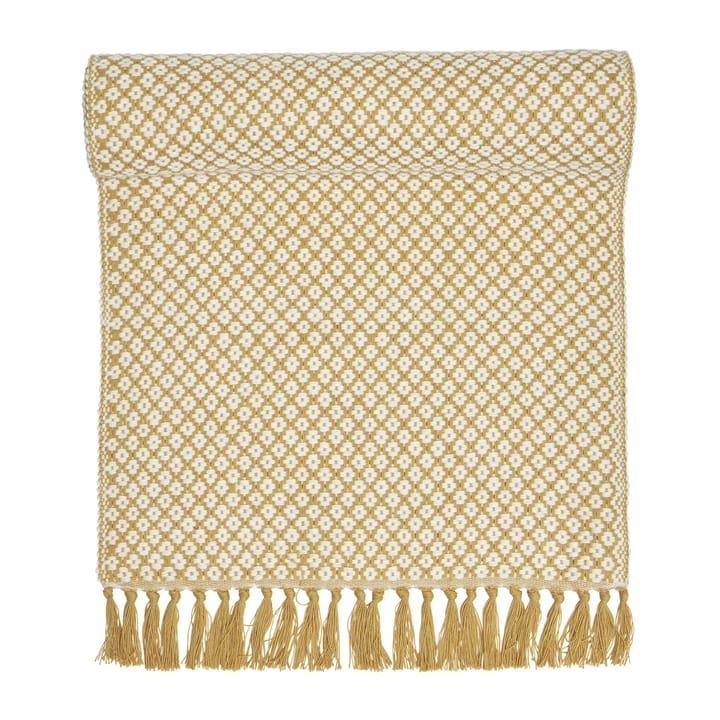Roslagen tafelloper 35x120 cm - Geel - Boel & Jan