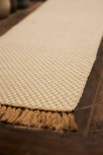 Roslagen tafelloper 35x120 cm - Geel - Boel & Jan