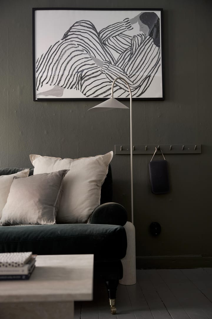 Sabina kussenhoes 45x45 cm, Grijs Boel & Jan