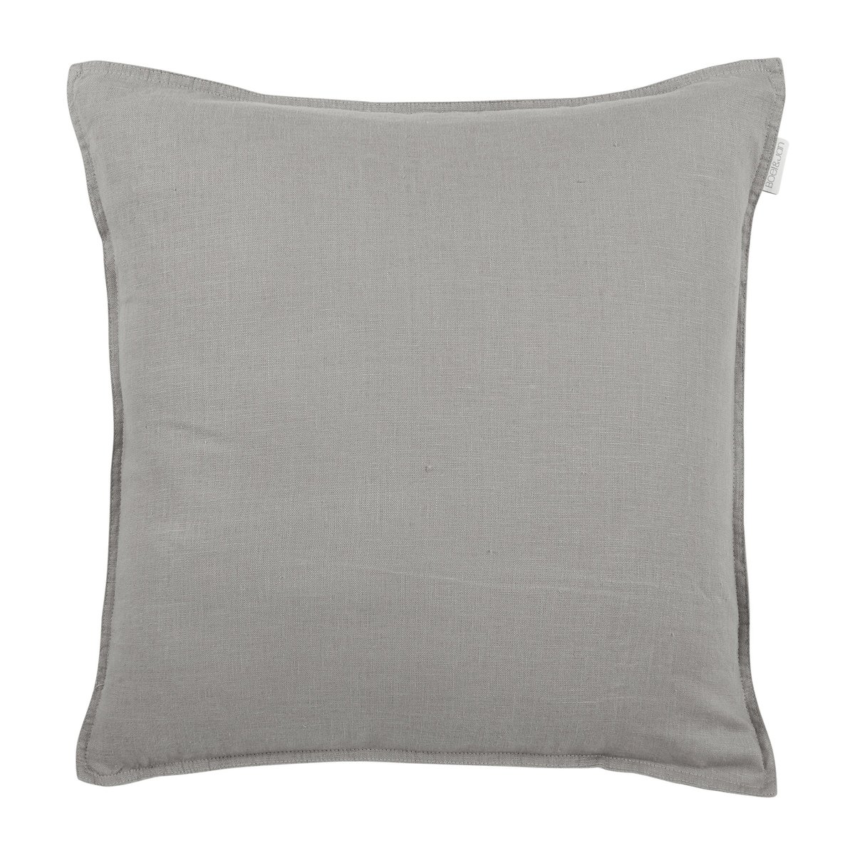 Boel & Jan Sabina kussenhoes 45x45 cm Lichtgrijs | Scandinavisch Interieur | Kussenhoezen | Grijs