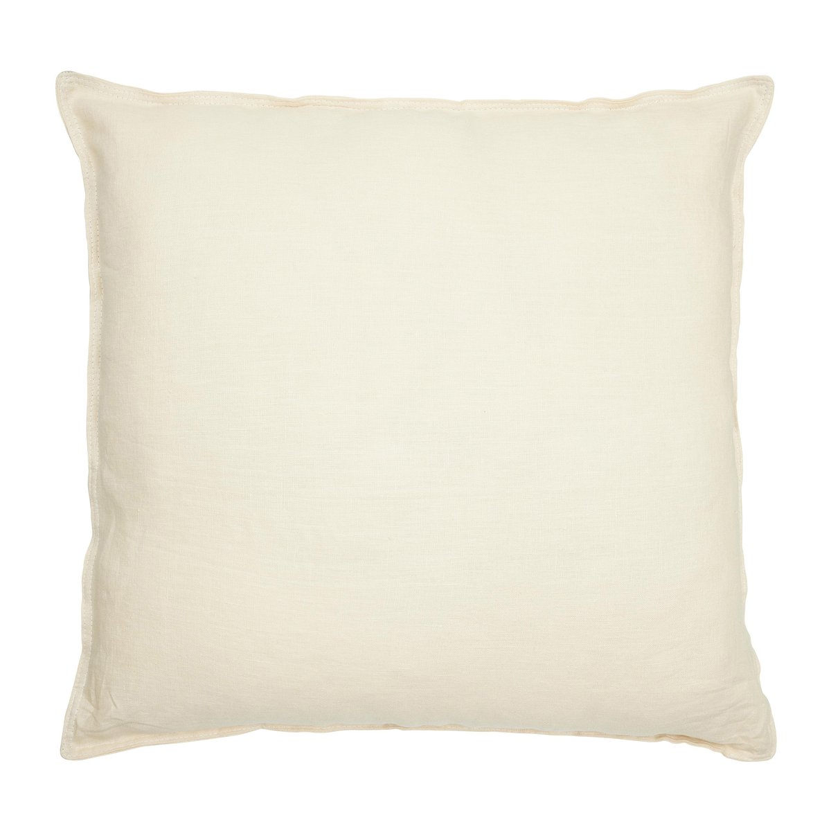 Boel & Jan Sabina kussenhoes linnen 60x60 cm Offwhite