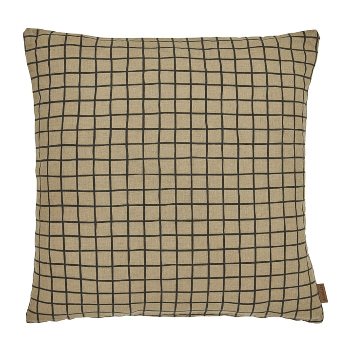 Tofta check kussenhoes 45x45 cm, Bruin Boel & Jan