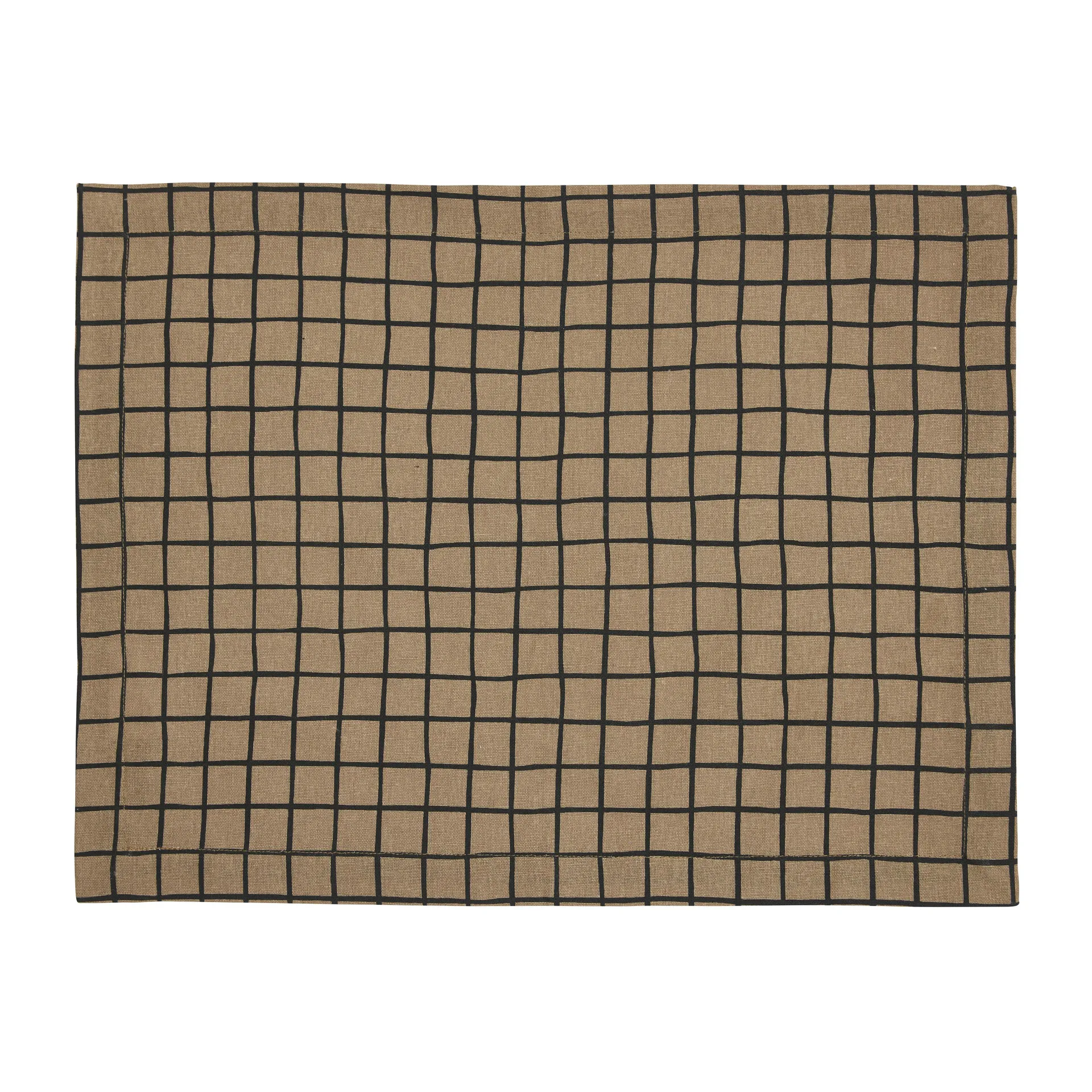 Tofta check placemat 35x45 cm, Bruin Boel & Jan