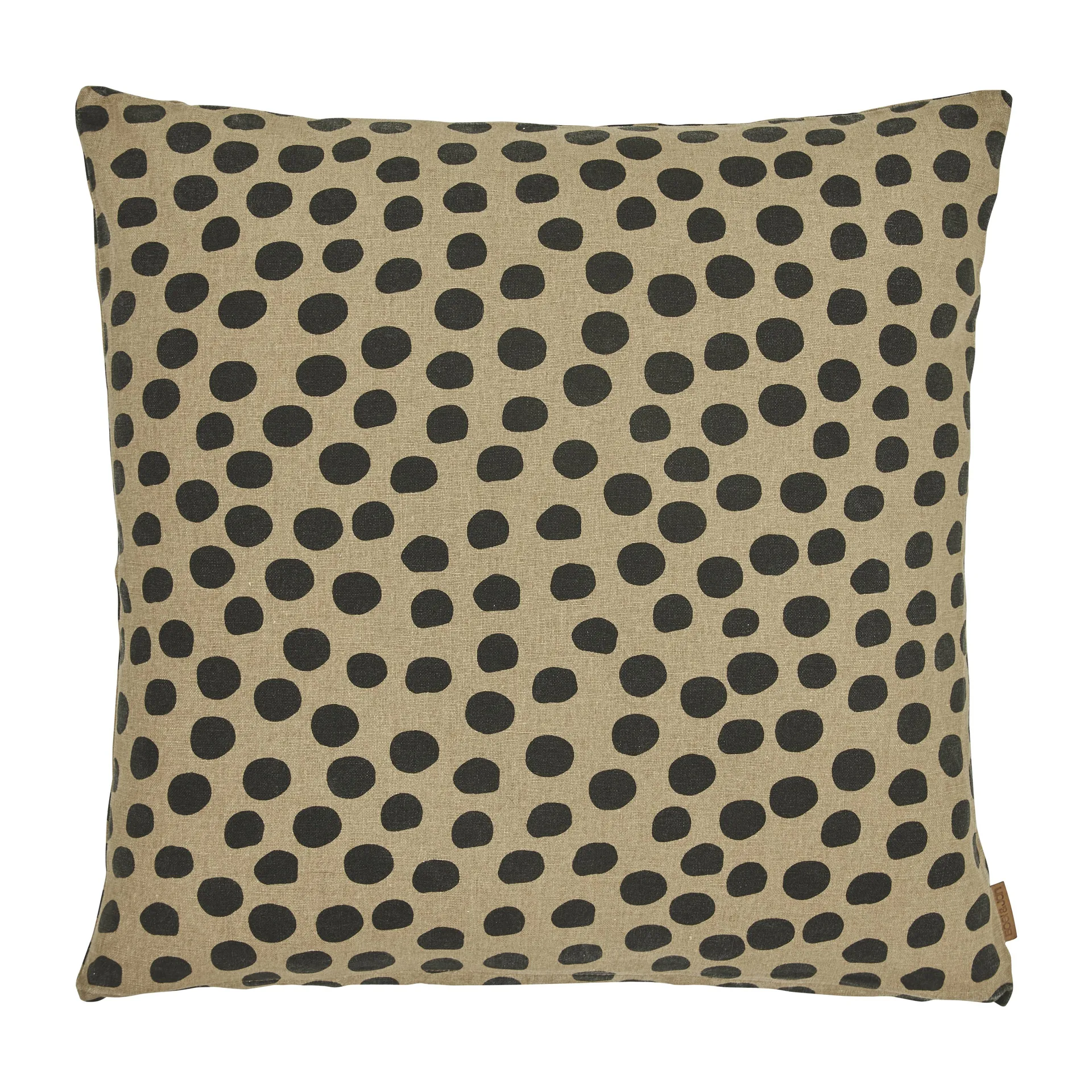 Tofta dots kussenhoes 45x45 cm, Bruin Boel & Jan
