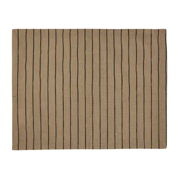 Tofta stripe placemat 35x45 cm - Bruin - Boel & Jan