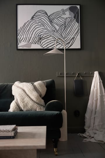 Tovhult katoenen plaid 130x170 cm - Offwhite - Boel & Jan