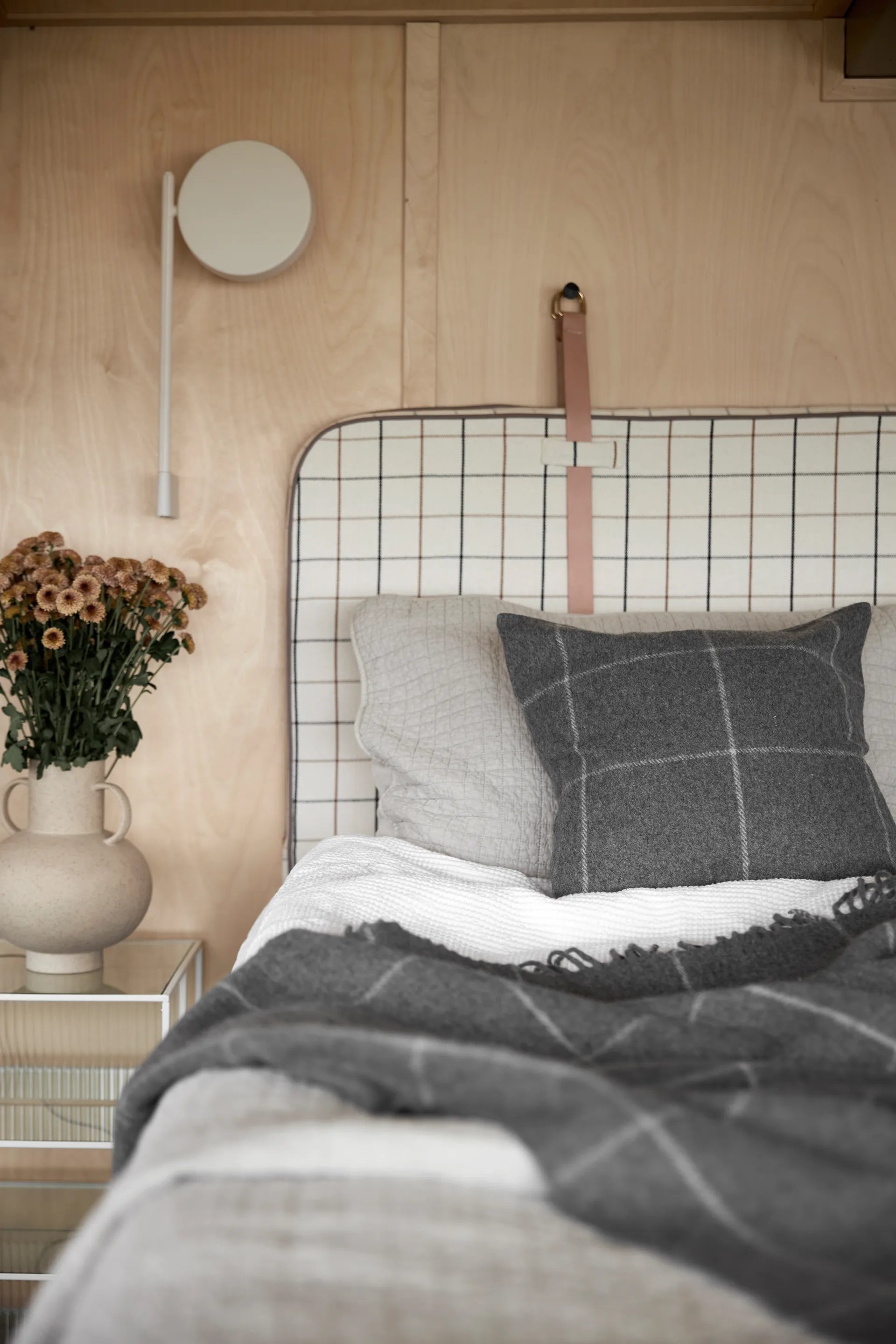 Vilgot wollen plaid 130x170 cm, Grijs Boel & Jan