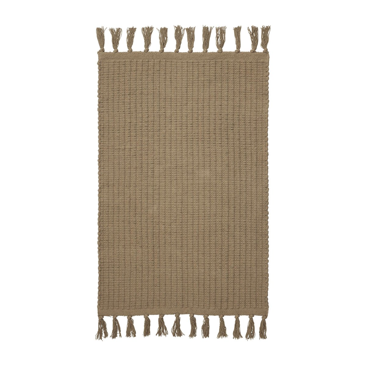 Boel & Jan Visingsö gangloper Bruin, 70x200 cm | Scandinavisch Interieur | Geweven katoenen vloerkleden | Bruin