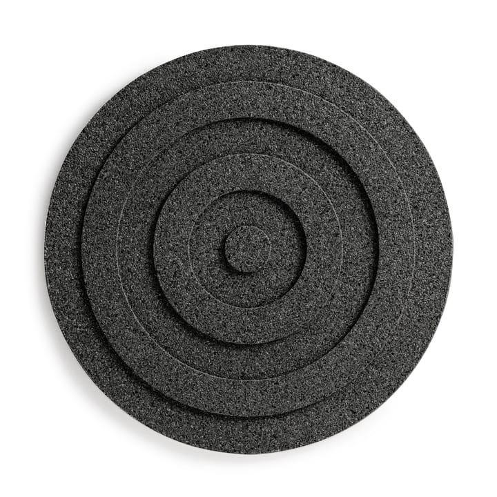 Circle ronde pannenonderzetter Ø20 cm - Zwart - Born In Sweden