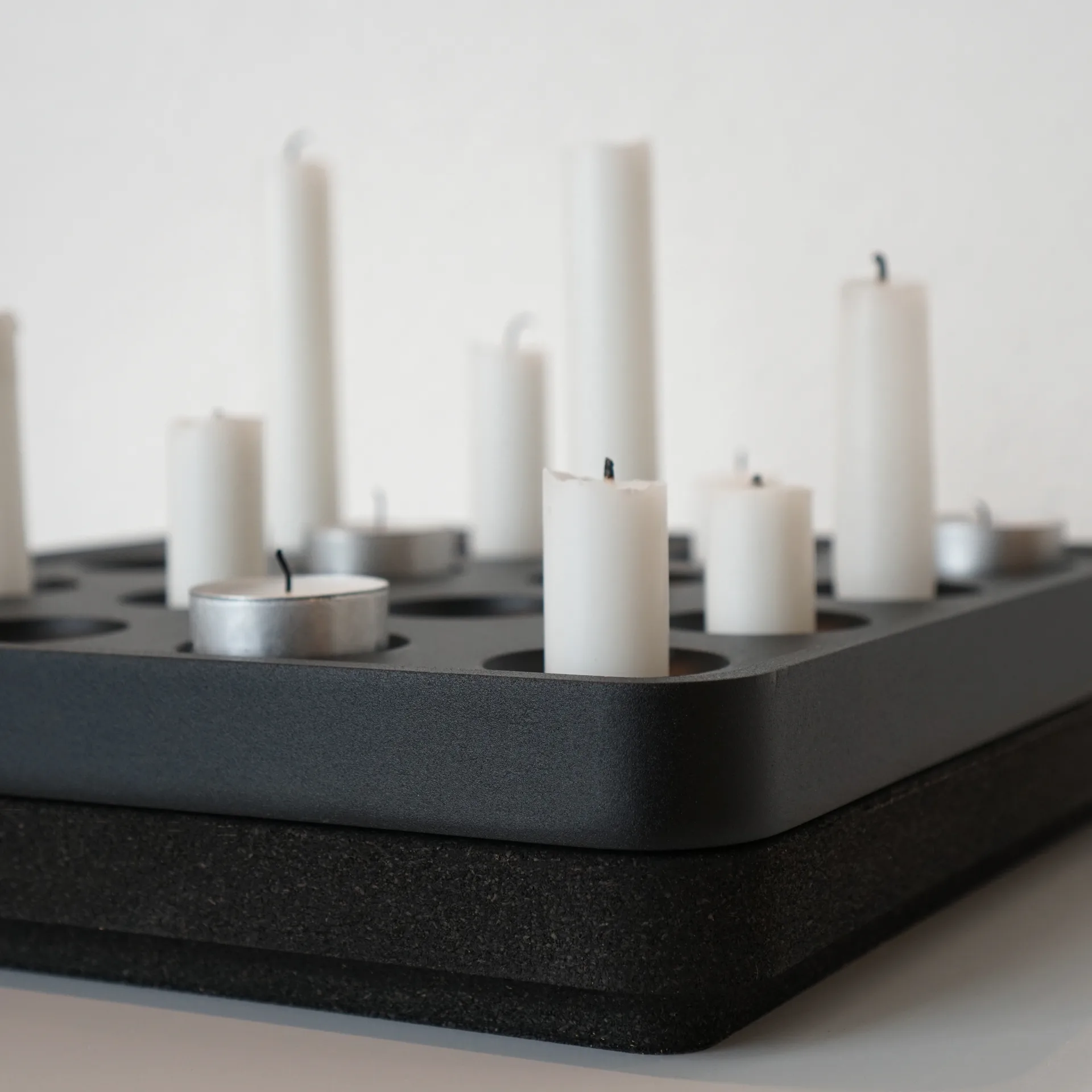 Kurkbodem voor Stumpastaken groot, Zwart Born In Sweden