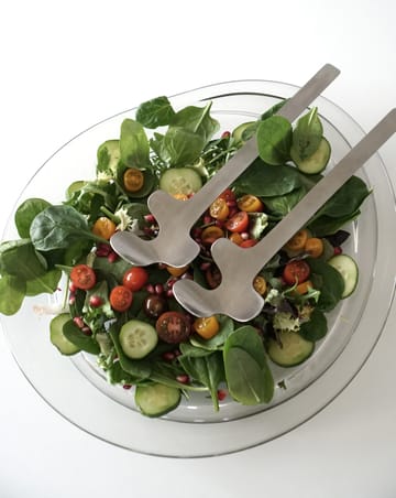 Leaf saladebestek - Brushed Steel - Born In Sweden