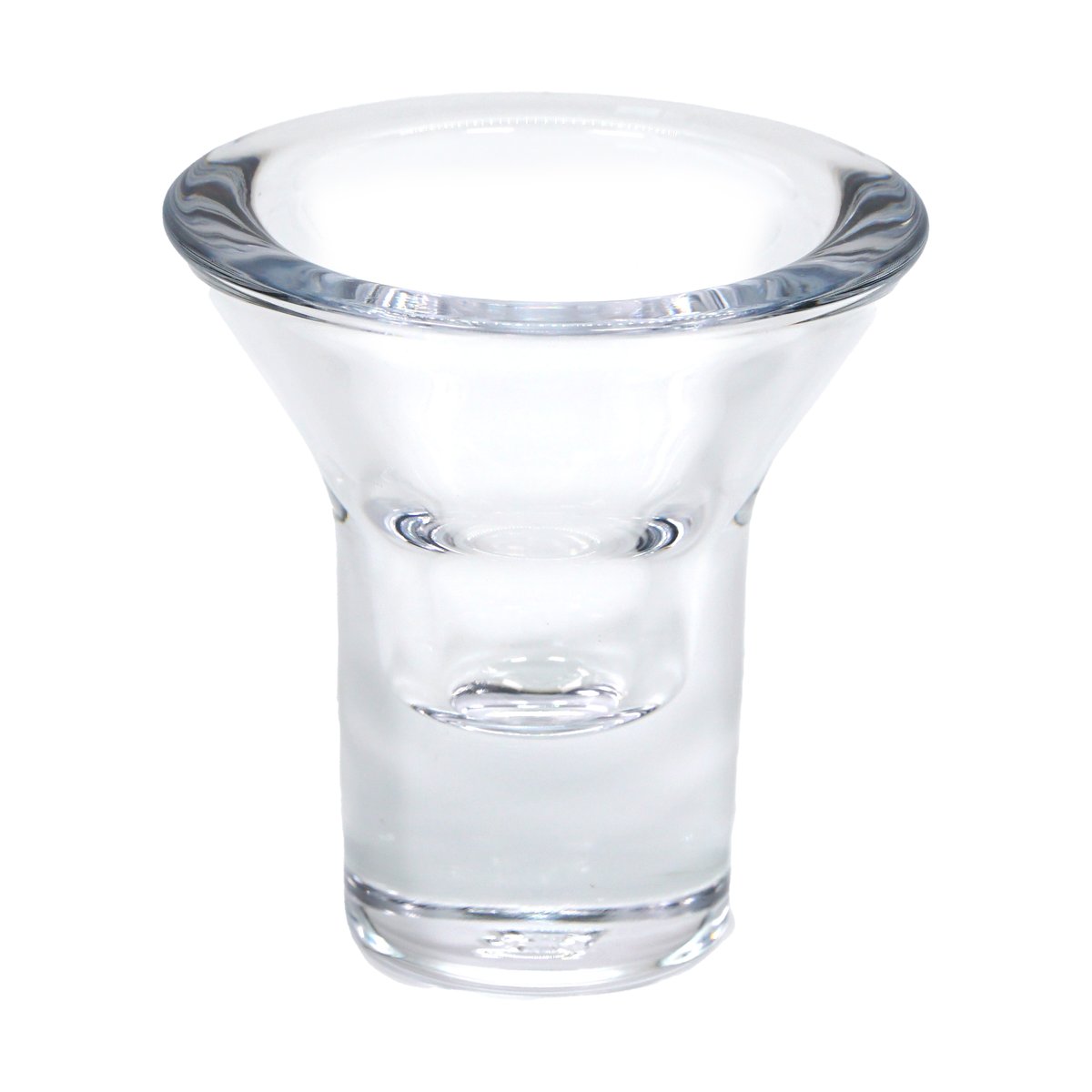 Born In Sweden Lumi kandelaar 8 cm Helder | Scandinavisch Interieur | Kandelaars | Transparant