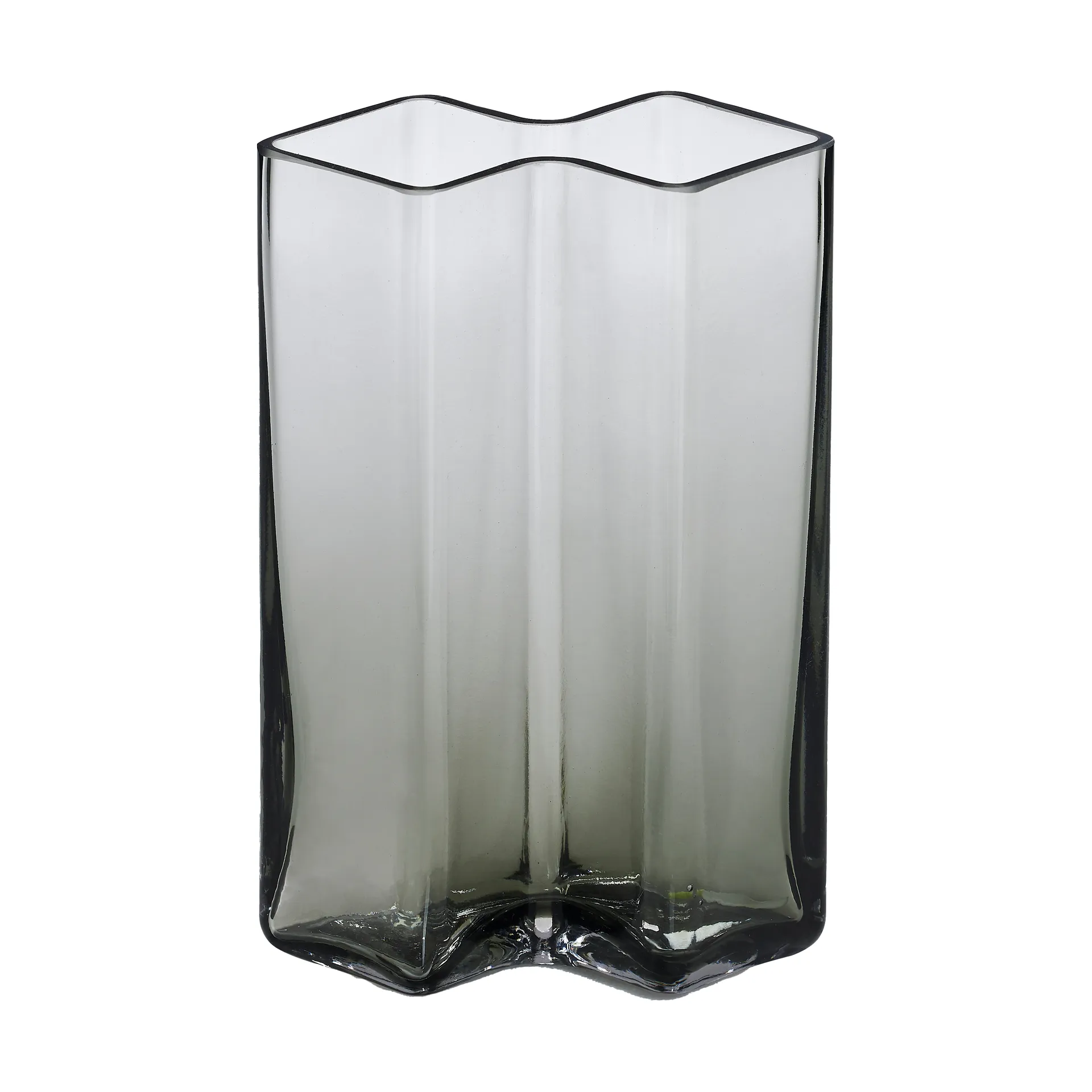 Row vaas met twee vakken, Grijs Born In Sweden