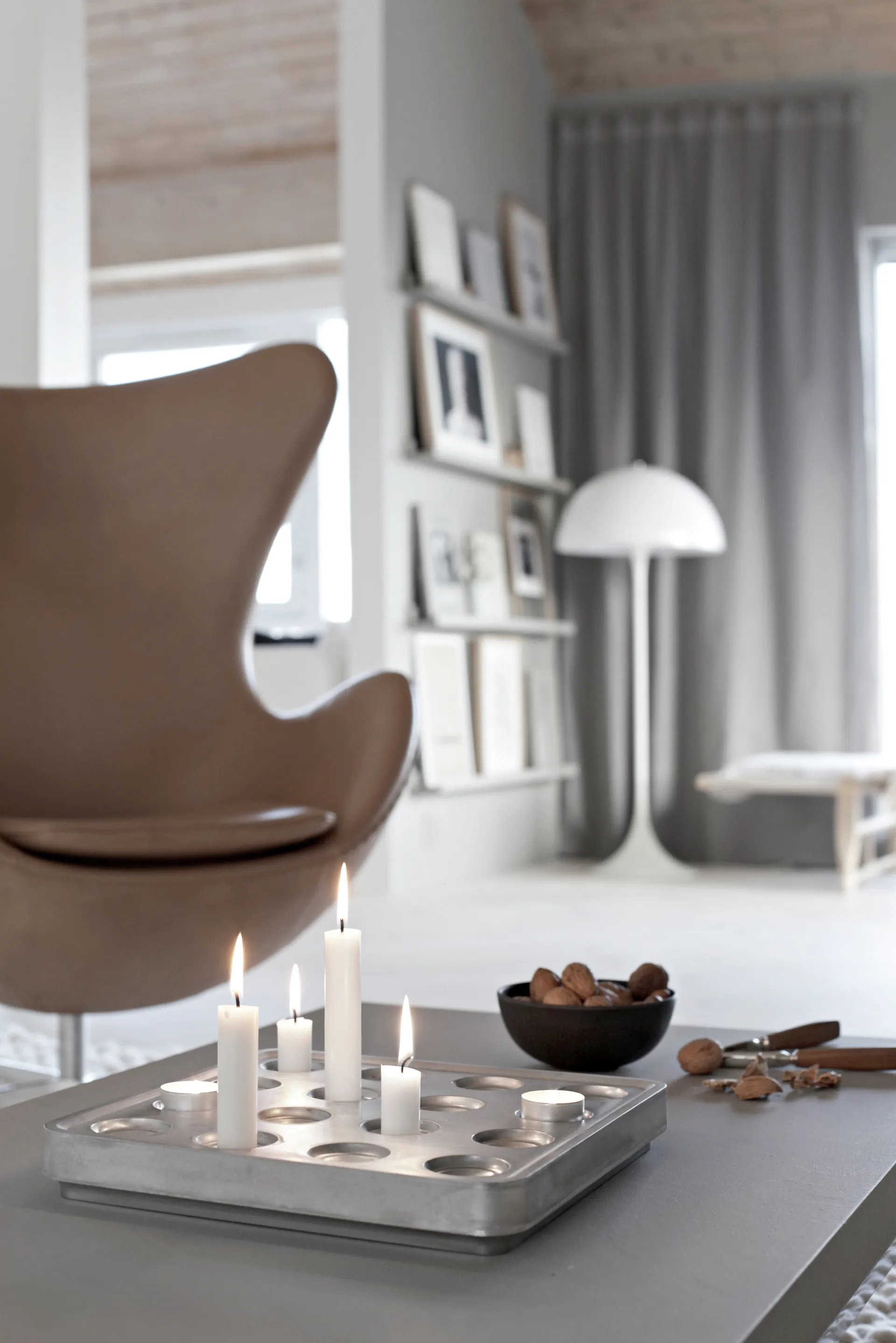 Stumpastaken kaarsenhouder, groot Born In Sweden