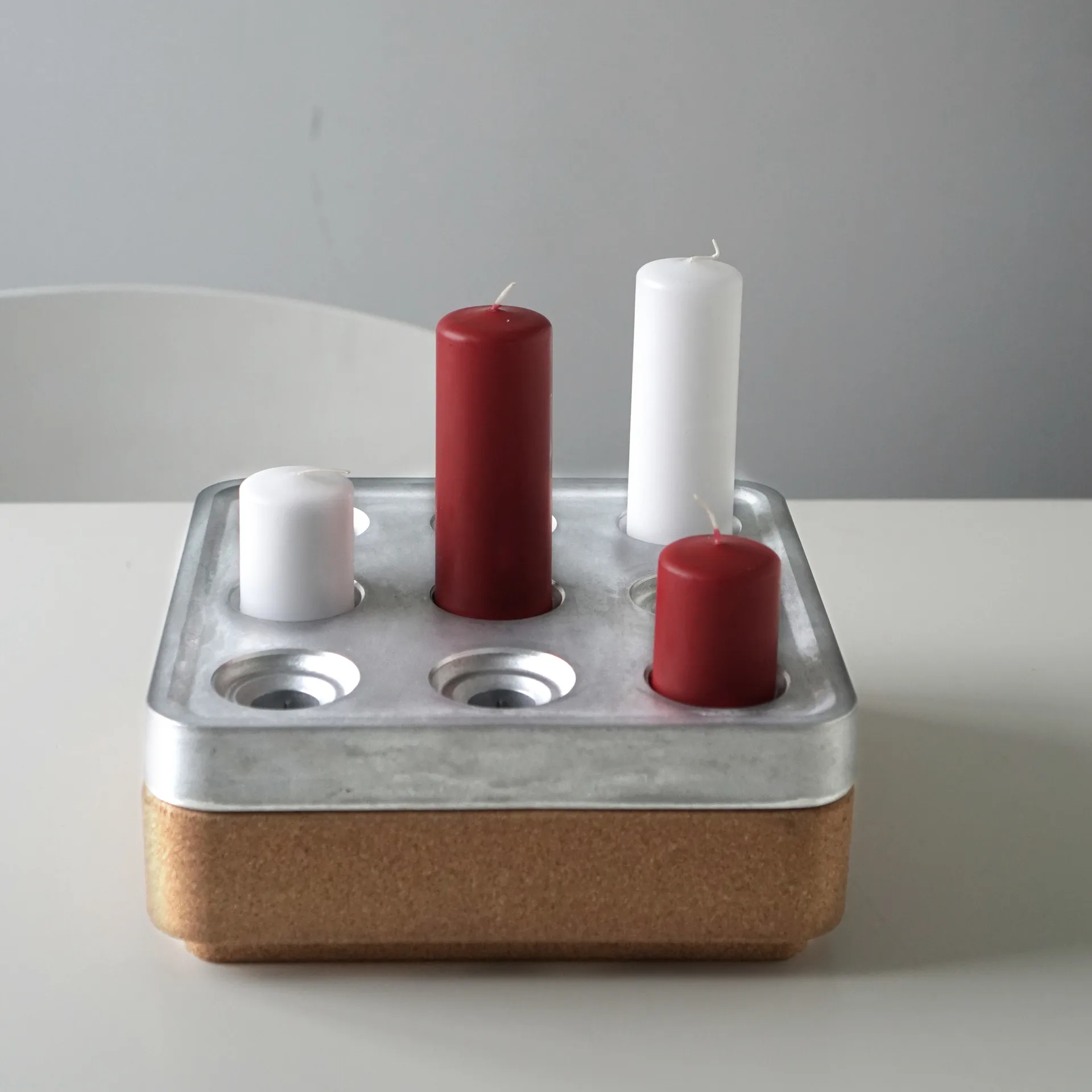 Stumpastaken kaarsenhouder, klein Born In Sweden