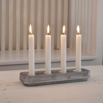 Stumpastaken kaarsenhouder lang - 8,5 x 29,5 cm. - Born In Sweden