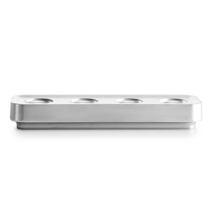 Stumpastaken kaarsenhouder langwerpig polished - 8,5x29,5 cm - Born In Sweden