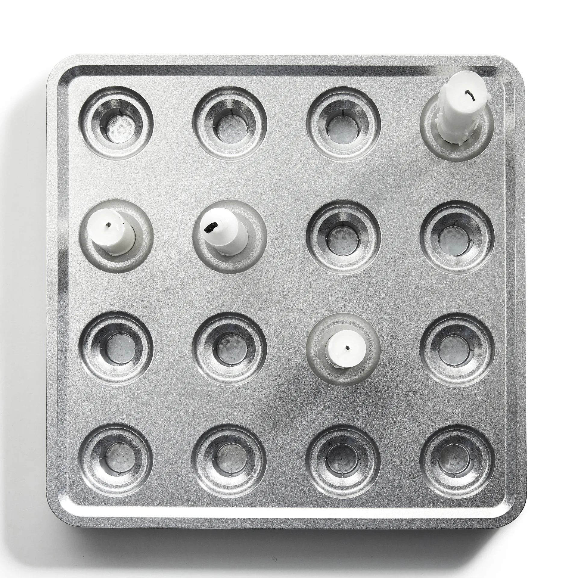 Stumpastaken kaarsenhouder polished, Groot Born In Sweden