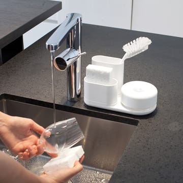Afwasmiddelpomp met opbergbakje large - Wit - Bosign