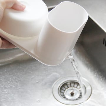 Afwasmiddelpomp met opbergbakje - Wit - Bosign