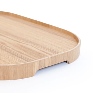 Bosign dienblad curveline large 34x47 cm - Wilgenhout - Bosign