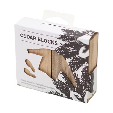 Bosign geurblok in wit cederhout - 4-pack - Bosign