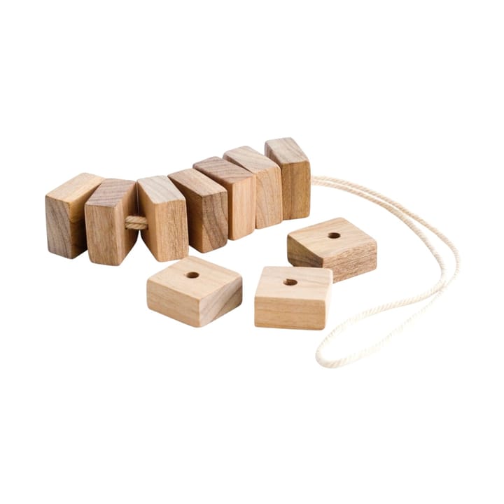 Bosign geurblok in wit cederhout aan koord. - 10-pack - Bosign